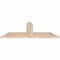 Ekena Millwork Portland Smooth Timber Gable Bracket, Douglas Fir, 48"W x 18"H x 1 1/2"D x 5 1/2"F, 9/12 Pitch GBW048X18X0206POR00SDF - alternate 4